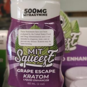 MIT SqueezE liquid enhancer Grape escape 75 mg (kratom)